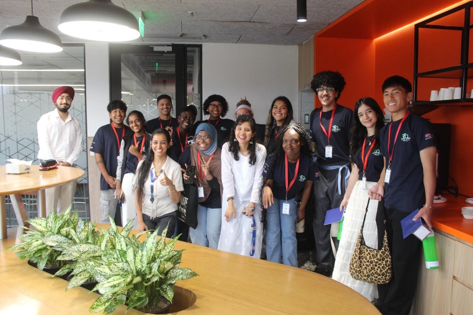 With our hosts at KPMG
